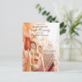 仮装シックなマスク甘い16私 インビテーションポストカード (スタンド正面)