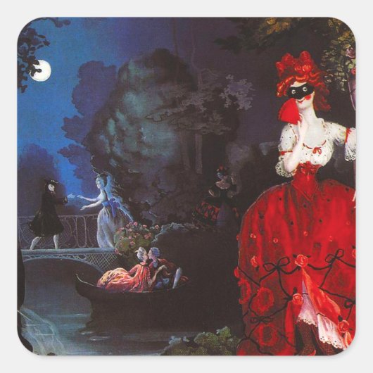 仮装シール スクエアシール (正面)