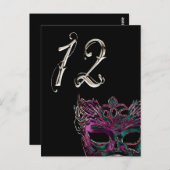 仮装テーブル番号 ポストカード (正面/裏面)