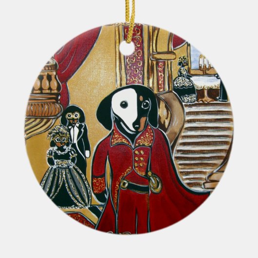 仮装ドキシー セラミックオーナメント (正面)