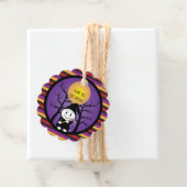 仮装ハロウィーンの子どもメッセージカード フェイバータグ (インサイチュ)