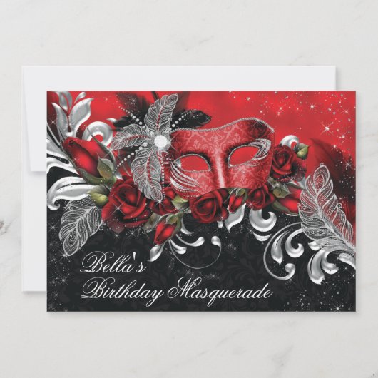 仮装パーティの招待状 招待状 (正面)