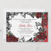 仮装パーティの招待状 招待状 (裏面)