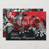 仮装パーティの招待状 招待状 (正面/裏面)