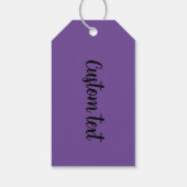 仮装パーティーマスクカスタムの好意ギフトラベル ギフトタグ (裏面)