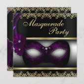 仮装パーティー招待状 招待状 (正面/裏面)