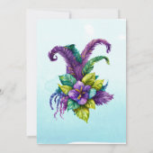 仮装パーティー誕生日招待状 招待状 (裏面)