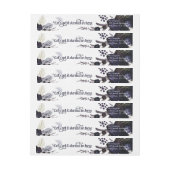 仮装パーティー ラップアラウンドラベル (シート)