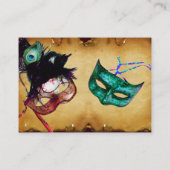 仮装パーティー 名刺 (裏面)