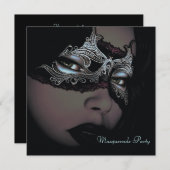 仮装パーティー-招待 招待状 (正面/裏面)