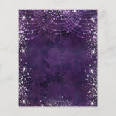 仮装パープルキンセアニェラ予算招待状 チラシ (裏面)