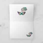 仮装フランスの カード (内部)