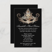 仮装ボールホテル宿泊カード エンクロージャーカード (正面/裏面)