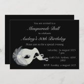 仮装ボール招待状 招待状 (正面/裏面)