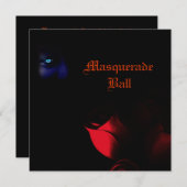 仮装ボール招待状 招待状 (正面/裏面)