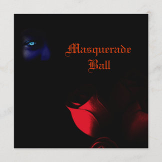 仮装ボール招待状 招待状