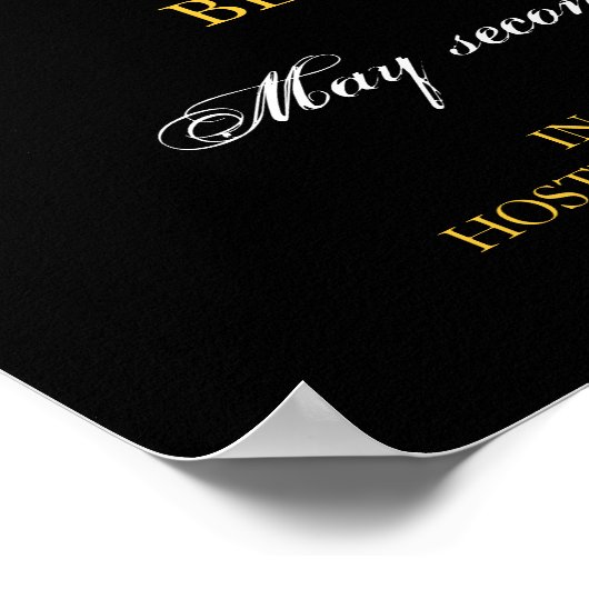 仮装ボール – ポスター (角)