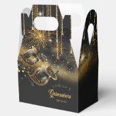 仮装マスクキンセアニェラブラック金ゴールドID1031 フェイバーボックス (オープン)