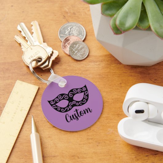 仮装マスクパーソナライズされたキーチェーン キーホルダー (デスク)