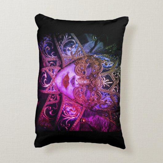 仮装マスクビクトリアンゴシッエレガントク アクセントクッション (裏面(縦))