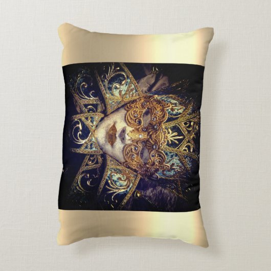 仮装マスクビクトリアンゴシッエレガントク アクセントクッション (裏面(縦))