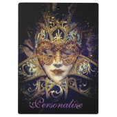 仮装マスクビクトリアンゴシッエレガントク クリップボード (裏面)