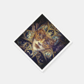 仮装マスクビクトリアンゴシックエレガント体 スタンダードカクテルナプキン (角)