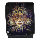 仮装マスクビクトリアンゴシックエレガント体 バックパック (正面)