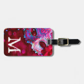 仮装マスク仮装ハロモノグラム荷物タグ ラゲッジタグ (正面横)