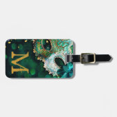 仮装マスク仮装ハロモノグラム荷物タグ ラゲッジタグ (正面横)