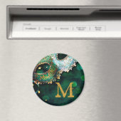 仮装マスク仮装モノグラムイニシャル磁石 マグネット (インサイチュ (食洗機))