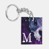 仮装マスク衣装ハロウィンマーディキーチェーン キーホルダー (正面左)