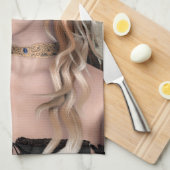 仮装マスク キッチンタオル (四つ折り)