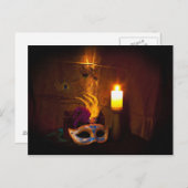 仮装マスク ポストカード (正面/裏面)