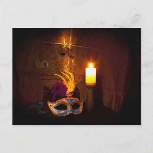 仮装マスク ポストカード (正面)
