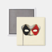 仮装マスク マグネット (正面/裏面)