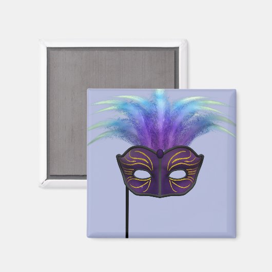 仮装マスク マグネット (正面/裏面)