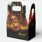 仮装マスクSweet sixteen赤金ゴールドID1032 フェイバーボックス (オープン)