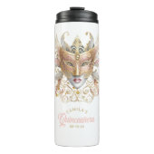 仮装モチーフキンセアニェラバラ金ゴールドID1031 タンブラー (正面)