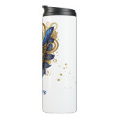 仮装モチーフキンセアニェラブルー金ゴールドID1031 タンブラー (回転右)