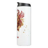 仮装モチーフキンセアニェラレッド金ゴールドID1031 タンブラー (回転右)