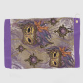 仮装ヴェネツィアアート ゴルフタオル (横)