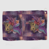 仮装ヴェネツィアアート ゴルフタオル (横)