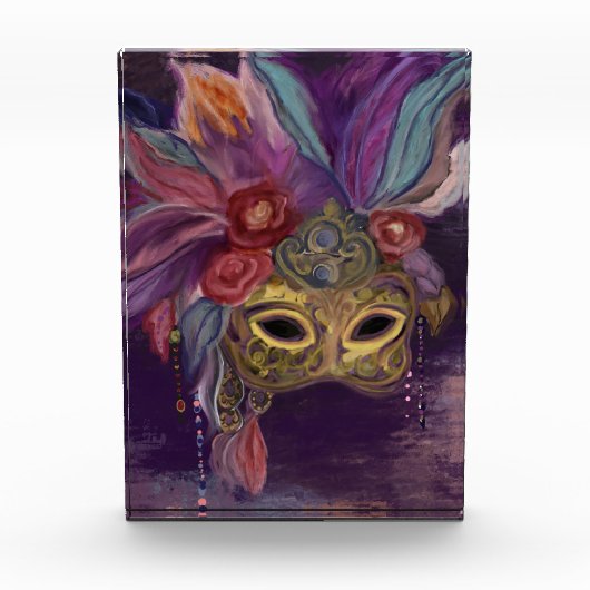 仮装ヴェネツィアアート フォトブロック (正面)