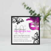 仮装招待状 招待状 (スタンド正面)