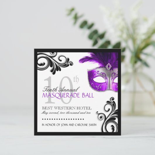 仮装招待状 招待状 (スタンド正面)