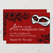 仮装招待状 招待状 (正面/裏面)