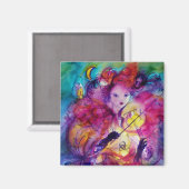 仮装舞踏会の夜/ヴェネツィアカーニバル マグネット (正面/裏面)