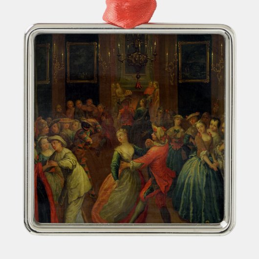 仮装舞踏会 メタルオーナメント (正面)