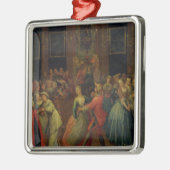 仮装舞踏会 メタルオーナメント (左)